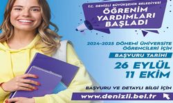 Denizli Büyükşehirden üniversitelilere öğrenim yardımı