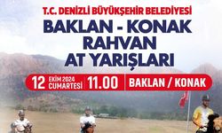 Denizli Büyükşehir ilk kez rahvan at yarışları heyecanını yaşatacak