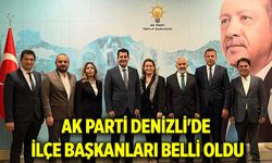 AK PARTİ DENİZLİ'DE İLÇE BAŞKANLARI BELLİ OLDU