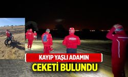 Kayıp yaşlı adamın ceketi bulundu