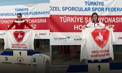 Özel sporcuların başarısı kenti gururlandırdı