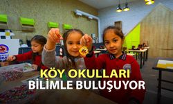 Köy okulları bilimle buluşuyor