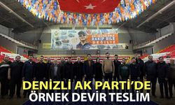 Denizli AK Parti’de örnek devir teslim