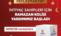 Denizli Büyükşehir ihtiyaç sahiplerine Ramazan kolisi ulaştıracak