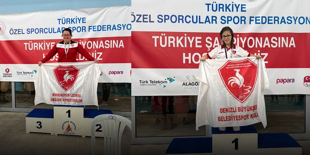 Özel sporcuların başarısı kenti gururlandırdı