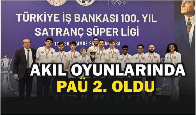 PAÜSA SATRANÇ VE AKIL OYUNLARI SPOR KULÜBÜ