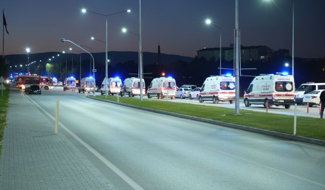 TUSAŞ'a yönelik terör saldırısında yaralanan 14 kişi hastanelere kaldırıldı