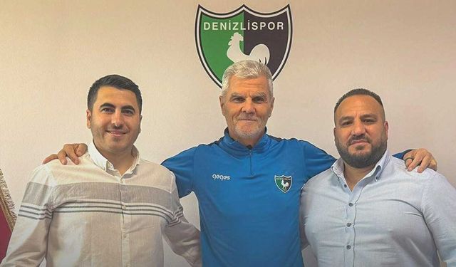 Denizlispor Ali Yalçın ile sezon sonuna kadar anlaştı